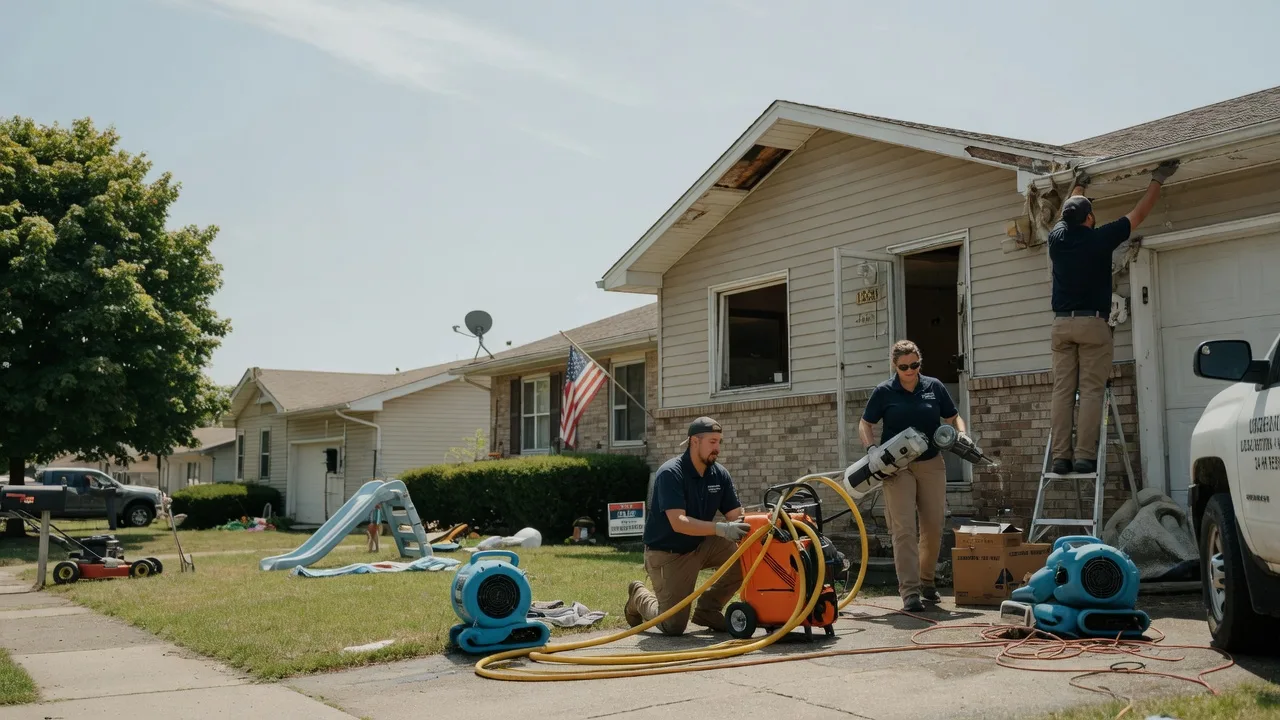 Water Damage Restoration in Taylorville, IL near me